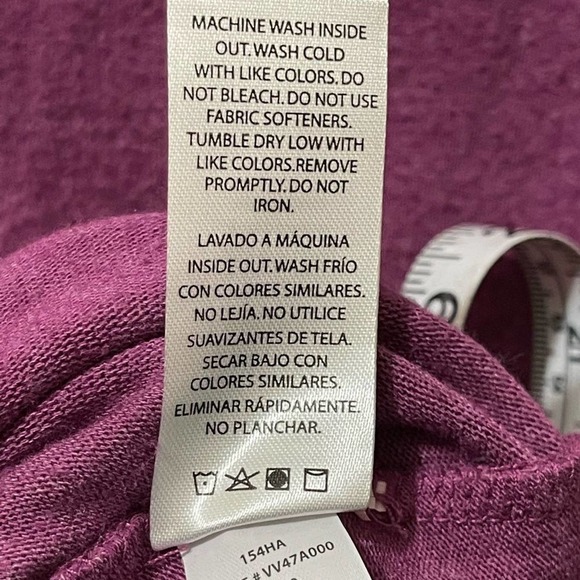 Wildfox‎ Deep V shirt NWT - Picture 5 of 5